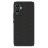 Senada Infinix Hot 12 İle Uyumlu Kılıf Silikon Desenli Resimli Uv Kapak Kedi Çizgi
