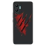 Senada Infinix Hot 12 İle Uyumlu Kılıf Silikon Desenli Resimli Uv Kapak Keskin Yara