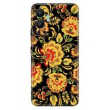 Senada Infinix Hot 12 İle Uyumlu Kılıf Silikon Desenli Resimli Uv Kapak Khokhloma