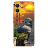 Senada Infinix Hot 12 İle Uyumlu Kılıf Silikon Desenli Resimli Uv Kapak Kızılistanbul