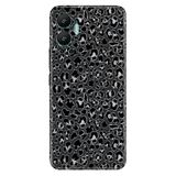 Senada Infinix Hot 12 İle Uyumlu Kılıf Silikon Desenli Resimli Uv Kapak Leopar Flu