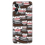Senada Infinix Hot 12 İle Uyumlu Kılıf Silikon Desenli Resimli Uv Kapak Love Nutellllla