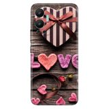Senada Infinix Hot 12 İle Uyumlu Kılıf Silikon Desenli Resimli Uv Kapak Love Suss