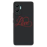 Senada Infinix Hot 12 İle Uyumlu Kılıf Silikon Desenli Resimli Uv Kapak Loveinlove