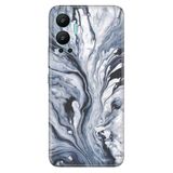 Senada Infinix Hot 12 İle Uyumlu Kılıf Silikon Desenli Resimli Uv Kapak Lüks Mermer