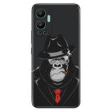 Senada Infinix Hot 12 İle Uyumlu Kılıf Silikon Desenli Resimli Uv Kapak Mafya