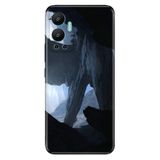 Senada Infinix Hot 12 İle Uyumlu Kılıf Silikon Desenli Resimli Uv Kapak Mat Kayalık