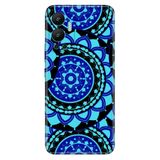 Senada Infinix Hot 12 İle Uyumlu Kılıf Silikon Desenli Resimli Uv Kapak Mavi Mandala,Color258