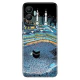 Senada Infinix Hot 12 İle Uyumlu Kılıf Silikon Desenli Resimli Uv Kapak Mekke Hac Kabe
