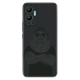 Senada Infinix Hot 12 İle Uyumlu Kılıf Silikon Desenli Resimli Uv Kapak Motorcu Baba