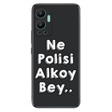 Senada Infinix Hot 12 İle Uyumlu Kılıf Silikon Desenli Resimli Uv Kapak Ne Polisi