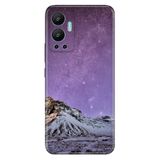 Senada Infinix Hot 12 İle Uyumlu Kılıf Silikon Desenli Resimli Uv Kapak Parlak Manzara