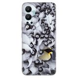 Senada Infinix Hot 12 İle Uyumlu Kılıf Silikon Desenli Resimli Uv Kapak Penguenler