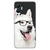 Senada Infinix Hot 12 İle Uyumlu Kılıf Silikon Desenli Resimli Uv Kapak Prof Dog