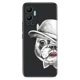 Senada Infinix Hot 12 İle Uyumlu Kılıf Silikon Desenli Resimli Uv Kapak Pugman