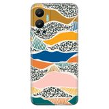 Senada Infinix Hot 12 İle Uyumlu Kılıf Silikon Desenli Resimli Uv Kapak Renkli Leopardo