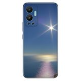 Senada Infinix Hot 12 İle Uyumlu Kılıf Silikon Desenli Resimli Uv Kapak Sakin Deniz