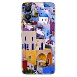 Senada Infinix Hot 12 İle Uyumlu Kılıf Silikon Desenli Resimli Uv Kapak Santorini