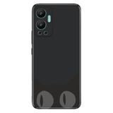 Senada Infinix Hot 12 İle Uyumlu Kılıf Silikon Desenli Resimli Uv Kapak Şaşkın Kedi