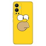 Senada Infinix Hot 12 İle Uyumlu Kılıf Silikon Desenli Resimli Uv Kapak Simpsonkarakter