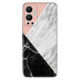 Senada Infinix Hot 12 İle Uyumlu Kılıf Silikon Desenli Resimli Uv Kapak Siyah Pembe Beyaz Mermer
