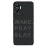 Senada Infinix Hot 12 İle Uyumlu Kılıf Silikon Desenli Resimli Uv Kapak Slay