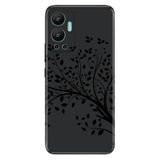 Senada Infinix Hot 12 İle Uyumlu Kılıf Silikon Desenli Resimli Uv Kapak Sonbahar,Color118