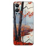 Senada Infinix Hot 12 İle Uyumlu Kılıf Silikon Desenli Resimli Uv Kapak Sonbahar,Color341