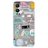 Senada Infinix Hot 12 İle Uyumlu Kılıf Silikon Desenli Resimli Uv Kapak Sticker Style