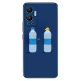 Senada Infinix Hot 12 İle Uyumlu Kılıf Silikon Desenli Resimli Uv Kapak Su Iç Dostum