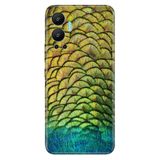 Senada Infinix Hot 12 İle Uyumlu Kılıf Silikon Desenli Resimli Uv Kapak Tavus Kuşu