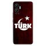 Senada Infinix Hot 12 İle Uyumlu Kılıf Silikon Desenli Resimli Uv Kapak Tc Türk