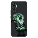 Senada Infinix Hot 12 İle Uyumlu Kılıf Silikon Desenli Resimli Uv Kapak Thresh