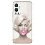 Senada Infinix Hot 12 İle Uyumlu Kılıf Silikon Desenli Resimli Uv Kapak Trend Marliyn