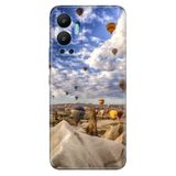 Senada Infinix Hot 12 İle Uyumlu Kılıf Silikon Desenli Resimli Uv Kapak Ürgüp Kapadokya
