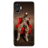 Senada Infinix Hot 12 İle Uyumlu Kılıf Silikon Desenli Resimli Uv Kapak Uzayın Sahibi