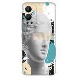 Senada Infinix Hot 12 İle Uyumlu Kılıf Silikon Desenli Resimli Uv Kapak Venus Popart