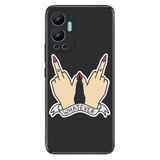 Senada Infinix Hot 12 İle Uyumlu Kılıf Silikon Desenli Resimli Uv Kapak Whatever