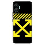 Senada Infinix Hot 12 İle Uyumlu Kılıf Silikon Desenli Resimli Uv Uyumlu Off White