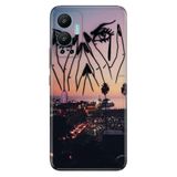 Senada Infinix Hot 12 İle Uyumlu Kılıf Silikon Desenli Tam Koruma Kapak Cloud Girl