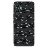 Senada Infinix Hot 12 İle Uyumlu Kılıf Silikon Desenli Tam Koruma Kapak Hahaha