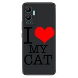 Senada Infinix Hot 12 İle Uyumlu Kılıf Silikon Desenli Tam Koruma Kapak İlovecat