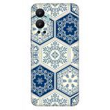 Senada Infinix Hot 12 İle Uyumlu Kılıf Silikon Desenli Tam Koruma Kapak Seramik