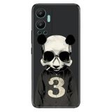 Senada Infinix Hot 12 İle Uyumlu Kılıf Silikon Desenli Tam Koruma Kapak Skull Panda