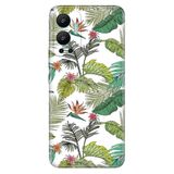 Senada Infinix Hot 12 İle Uyumlu Kılıf Silikon Desenli Tam Koruma Kapak Tropical