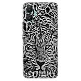 Senada Infinix Hot 12 İle Uyumlu Kılıf Silikon Desenli Tam Koruma Kapak Vahşi Aslan Sanat