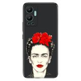 Senada Infinix Hot 12 İle Uyumlu Kılıf Silikon Desenli Tam Koruma Kapak Xfridax
