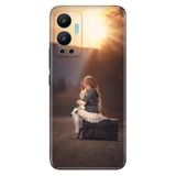 Senada Infinix Hot 12 İle Uyumlu Kılıf Silikon Desenli Tam Koruma Kapak Yalnız Çocuk