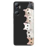 Senada Infinix Hot 20 İle Uyumlu Kılıf Kamera Korumalı Silikon Resimli Uv Kapak Pisi Pisi Kedi