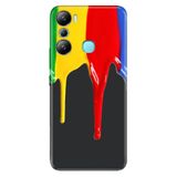 Senada Infinix Hot 20İ İle Uyumlu Kılıf Silikon Desenli Resimli Uv Kapak Akan Boya